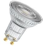 Ledvance LED Kohdevalaisin GU10 PAR16 6.1W 575lm 60D - 930 Lämmin Valkoinen | Paras Värintoisto - Himmennettävä - Korvaa 80W