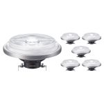 Monipakkaus 6x Philips MASTER LED Kohdevalaisin G53 AR111 14.8W 950lm 45D - 940 Kylmä Valkoinen | Paras Värintoisto - Himmennettävä - Korvaa 75W