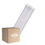 Monipakkaus 10x Osram Dulux-T LED 7W 800lm - 840 Kylmä Valkoinen | 2-Nastaa - Korvaa 18W