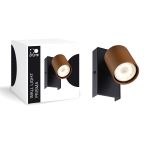 D'Lite Seinävalaisin Prisma Metalli- Kupari | IP20 - Sopii 1x GU10