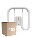 Monipakkaus 10x Ledvance DULUX-SQ LED 7W - 835 Lämmin Valkoinen | 2-Nastaa - Korvaa 16W