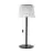 Eglo Pöytävalaisin Scordiano Solar Teräs Musta 2W 220lm - 830-840-865 CCT | IP44 - USB-C