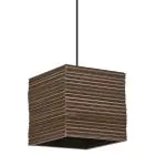 Ledvance Decor Riippuvalaisin Neliö- Ruskea | Sopii 1x E27