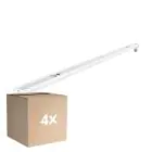 Monipakkaus 4x Noxion Loisteputkivalaisimet Click V2 LED T8 | Sopii 1x 60cm LED Putki