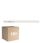 Monipakkaus 10x Philips Master LED T5 (Mains AC) High Efficiency 7W 1000lm - 830 Lämmin Valkoinen | 55cm - Korvaa 14W