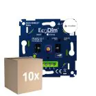 Monipakkaus 10x EcoDim.07 Led-Himmennin Matter Paina/Käännä 0-250W (RLC)