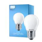 Philips Corepro LED Lustre E27 Pallo Matta 4.3W 470lm - 827 Erittäin Lämmin Valkoinen | Korvaa 40W