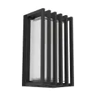 Eglo Seinävalaisin Genovese Aluminium Musta 10W 1050lm - 865 Päivänvalo Valkoinen | IP65